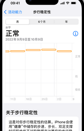 溆浦iPhone手机维修如何在iPhone开启'步行稳定性通知'