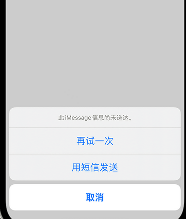 溆浦apple维修iPhone上无法正常发送iMessage信息