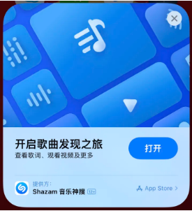 溆浦苹果14维修站分享iPhone14音乐识别功能使用方法 